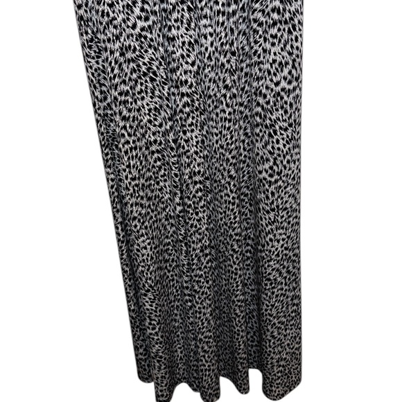 🌹 MICHAEL MICHAEL KORS SLEEVELESS V NECK MAXI FITTED DRESS - Picture 9 of 10